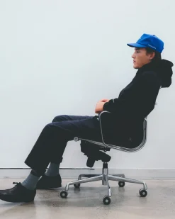 Cotton Twill Hat Blue