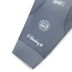Men's Core Bib Shorts Keith Haring x PM Grey