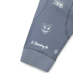 Men's Core Bib Shorts Keith Haring x PM Grey