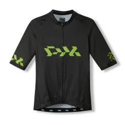 Men's Core Jersey Carbon Black Lime