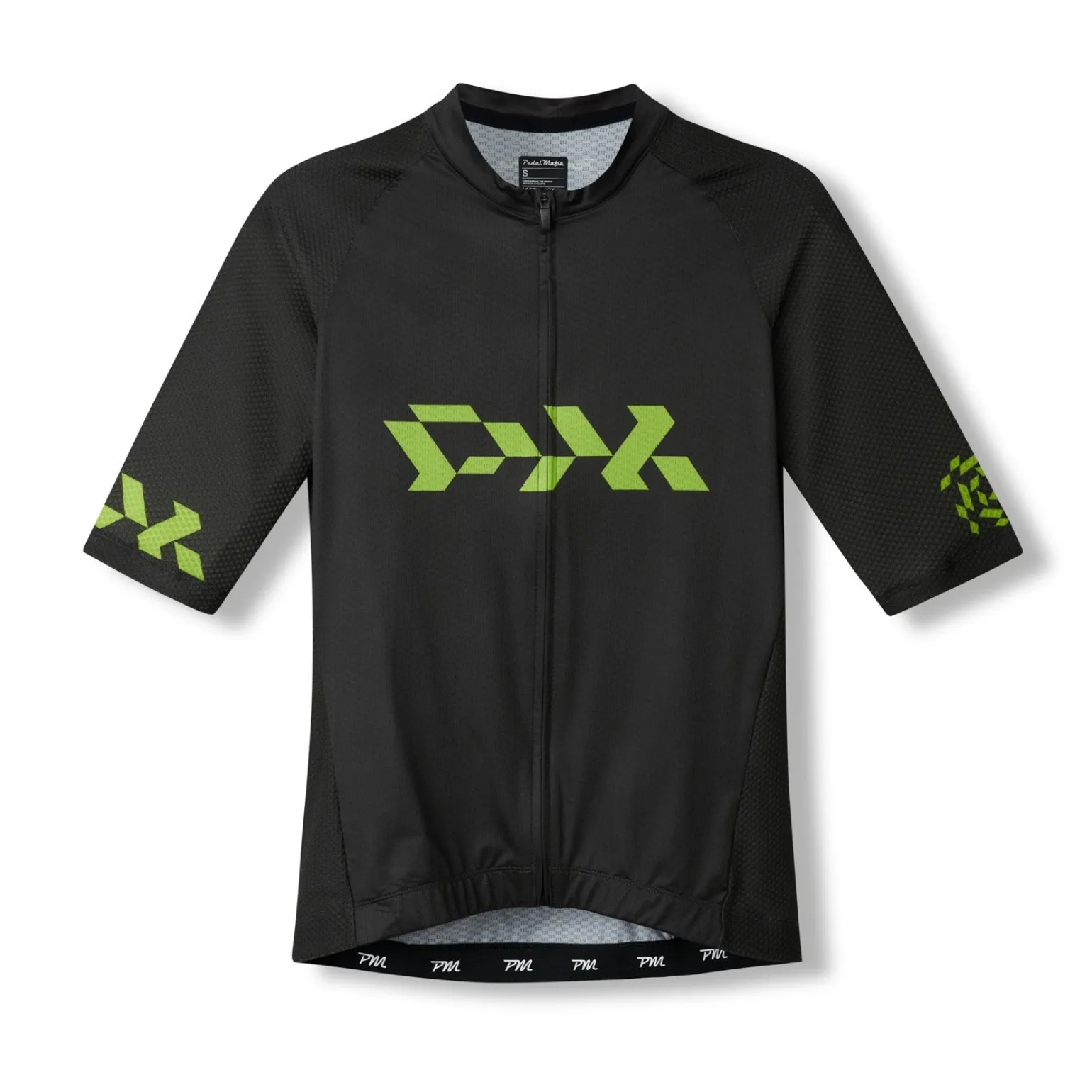 Men's Core Jersey Carbon Black Lime