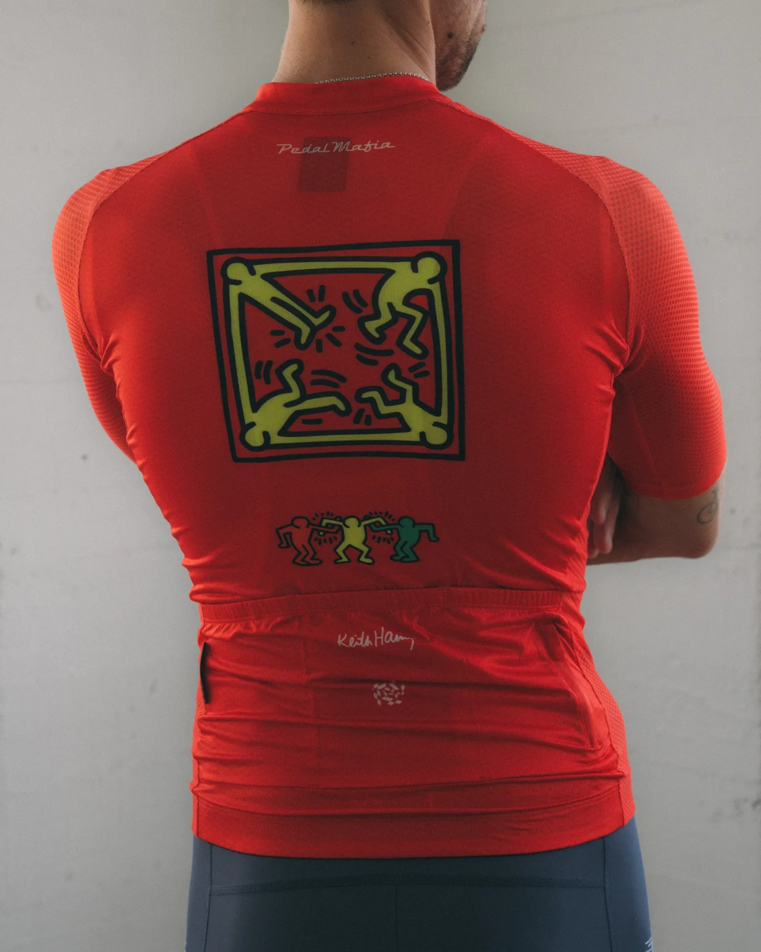 Men's Core Jersey Keith Haring x PM Red