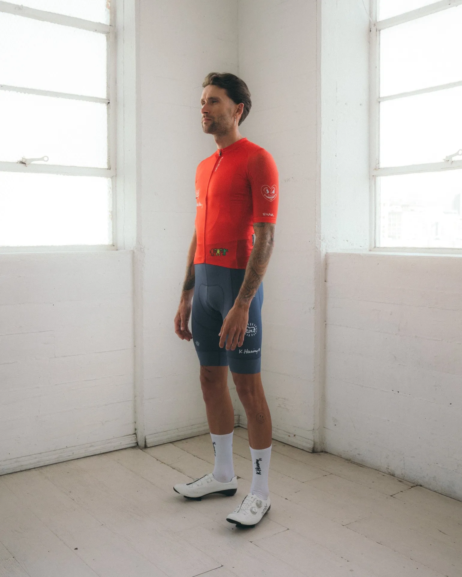 Men's Core Jersey Keith Haring x PM Red