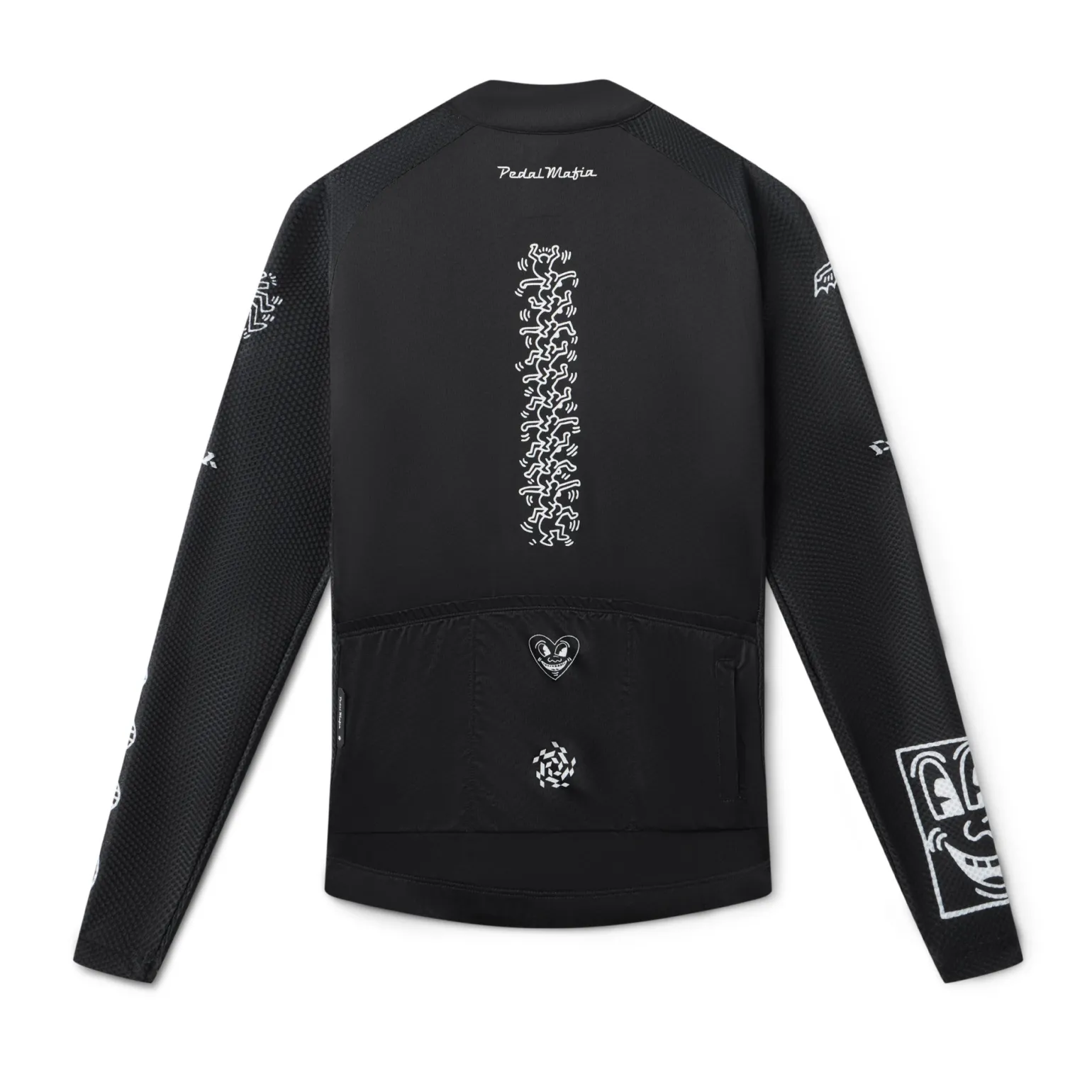 Men's Core Long Sleeve Jersey Keith Haring x PM Black