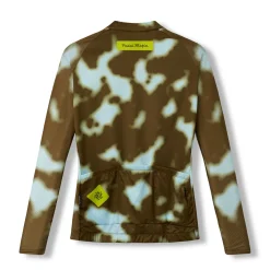 Men's Core Long Sleeve Jersey Marble Dark Brown