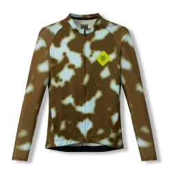 Men's Core Long Sleeve Jersey Marble Dark Brown