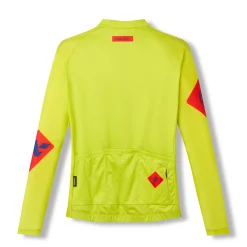 Men's Core Long Sleeve Jersey VIS Yellow