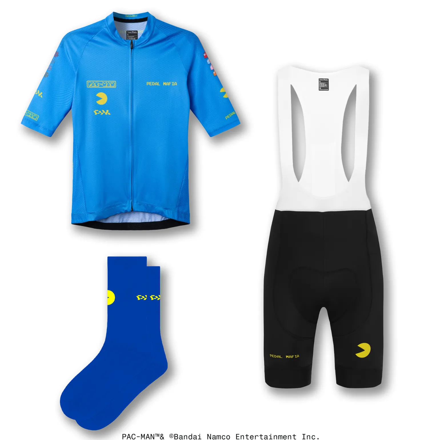 Men's PAC-MAN Cycling Bundle Blue