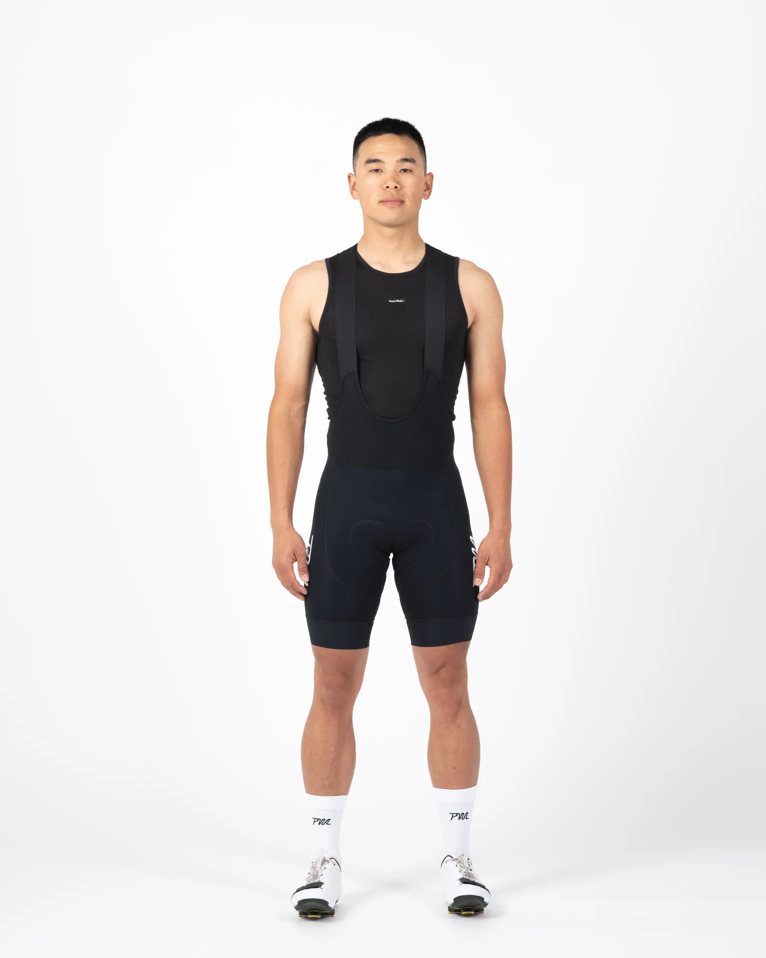 Men's Pro Bib Black White (25)