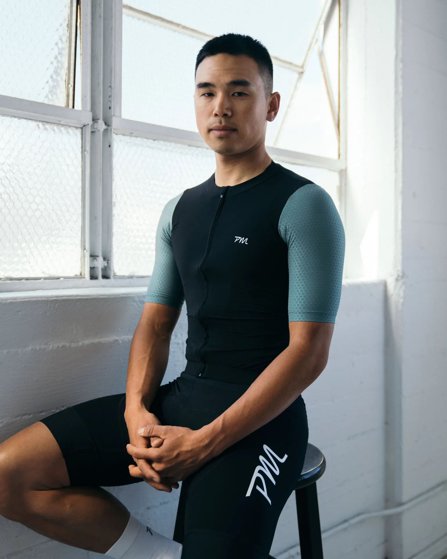 Men's Pro Bib Black White (25)