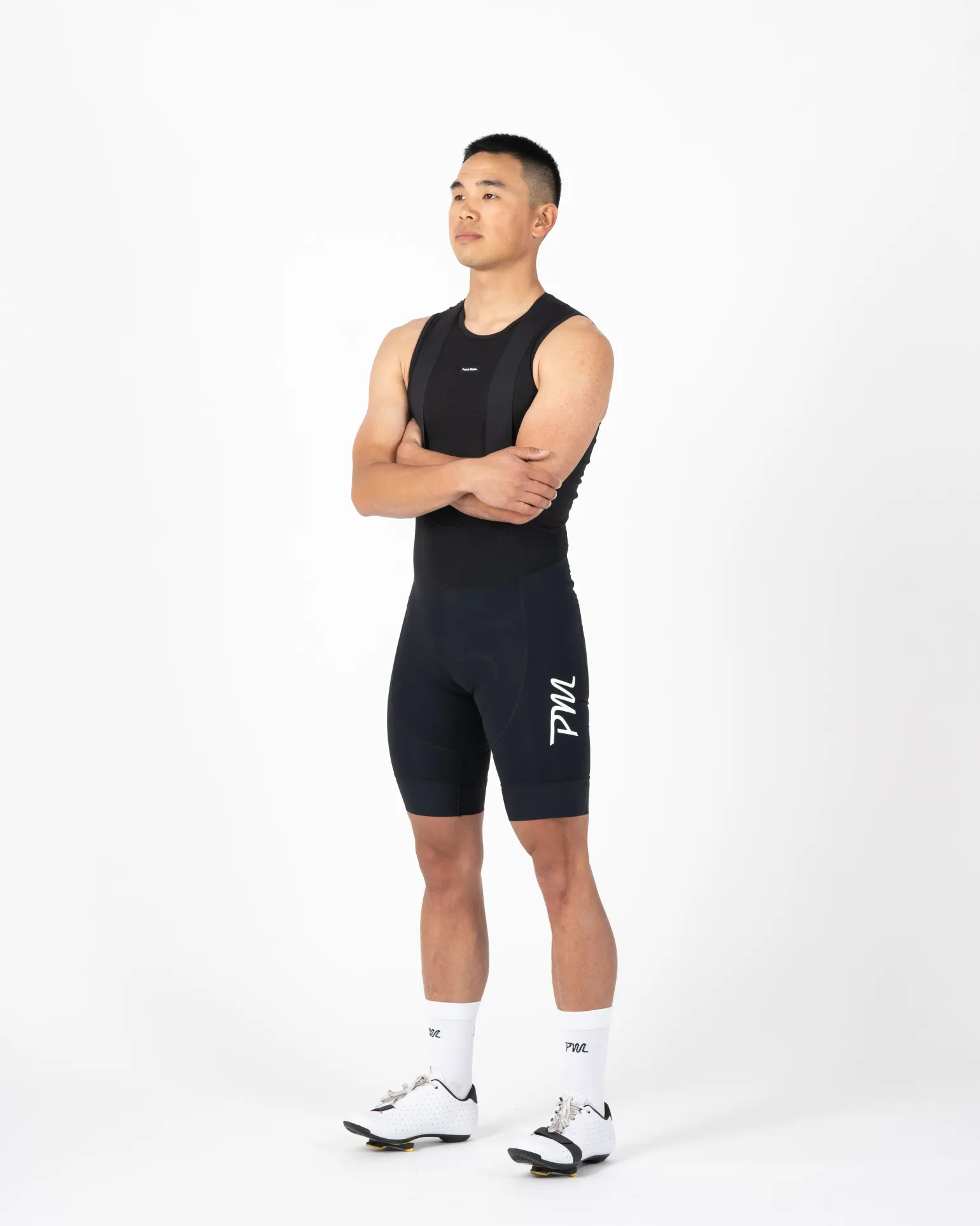 Men's Pro Bib Black White (25)