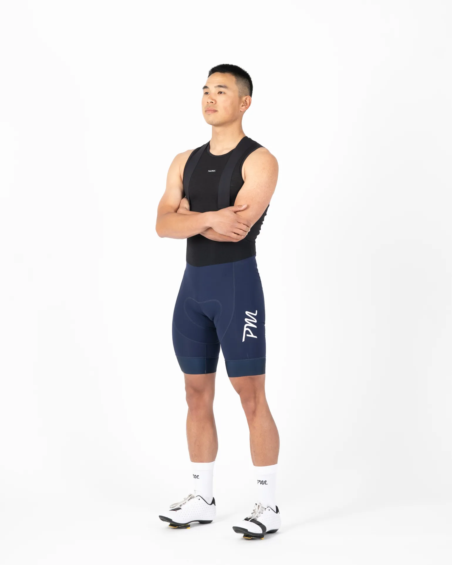 Men's Pro Bib Navy White (25)