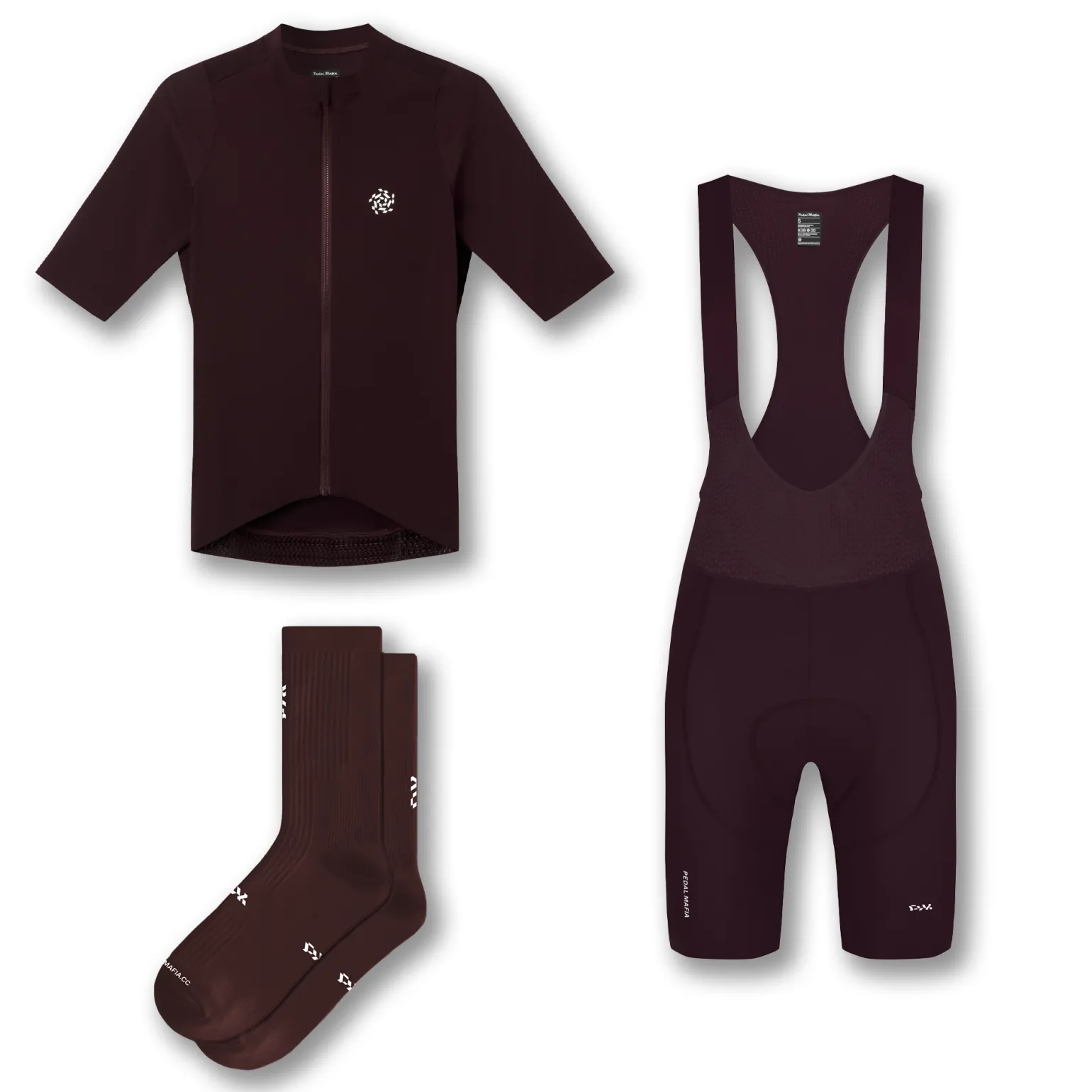 Men's Pro Cycling Bundle Raisin