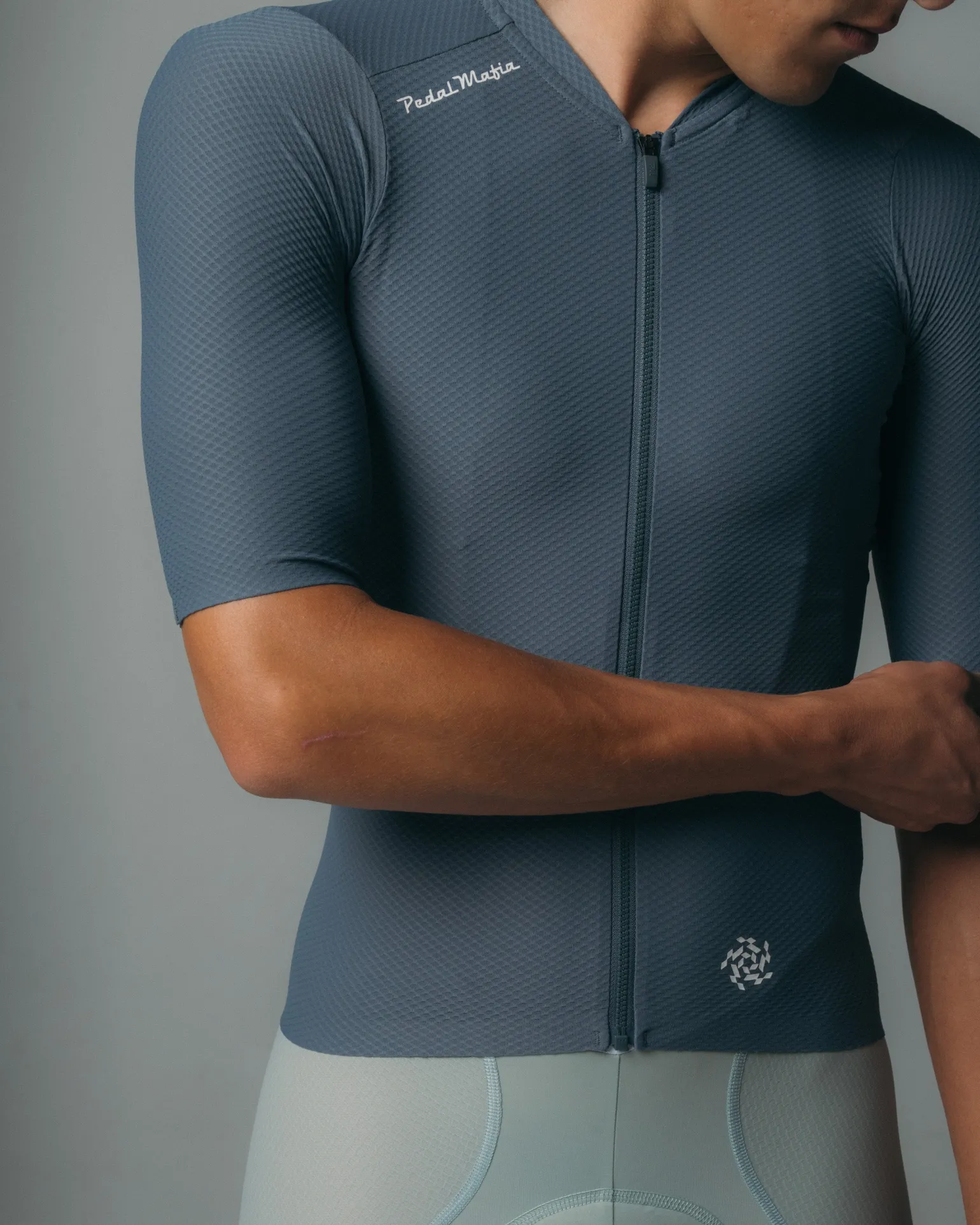Men's Pro Delta Short Sleeve Jersey Dark Blue Steel
