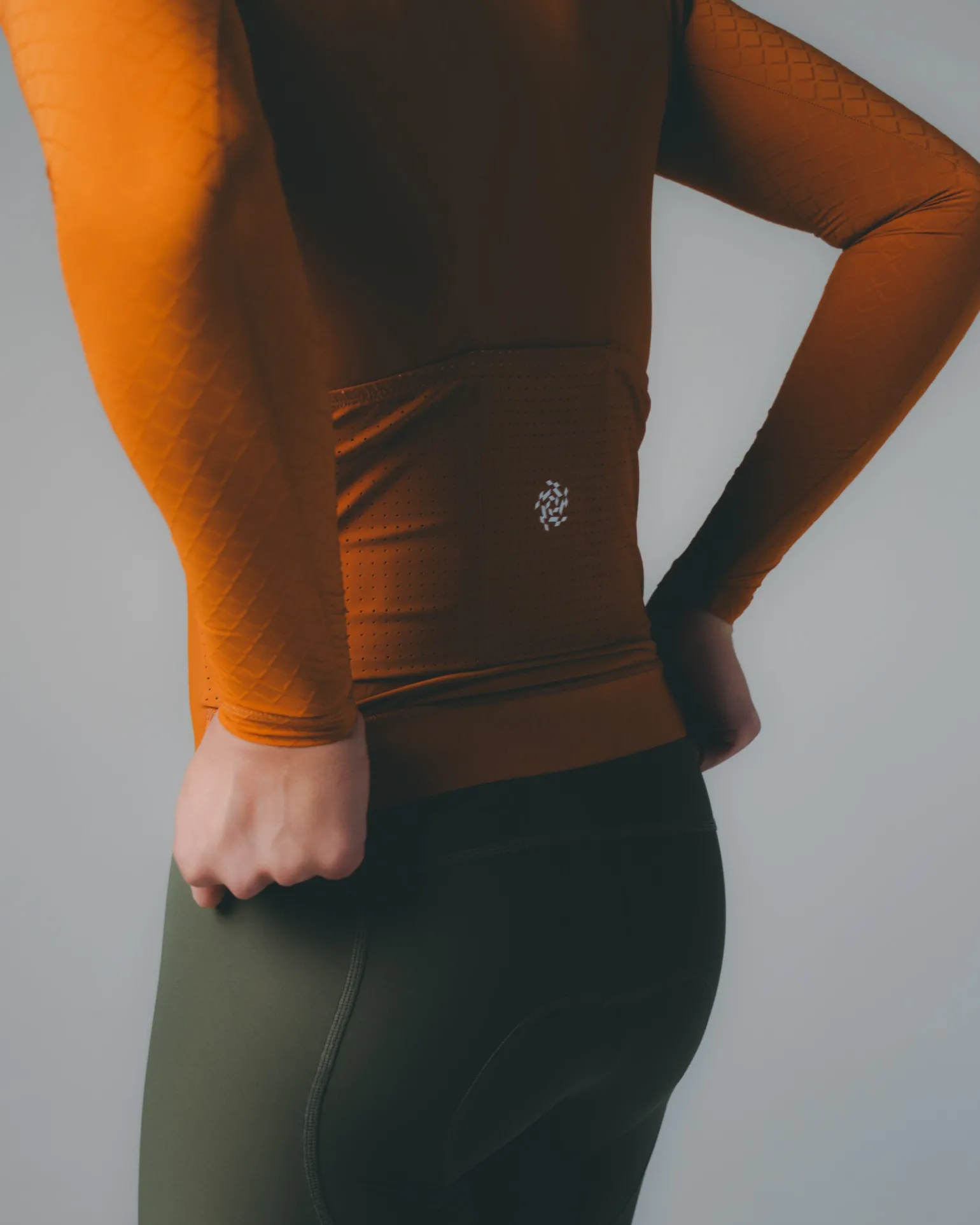 Men's Pro Long Sleeve Jersey Walnut
