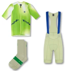 Men's Pro Race Cycling Bundle Lime