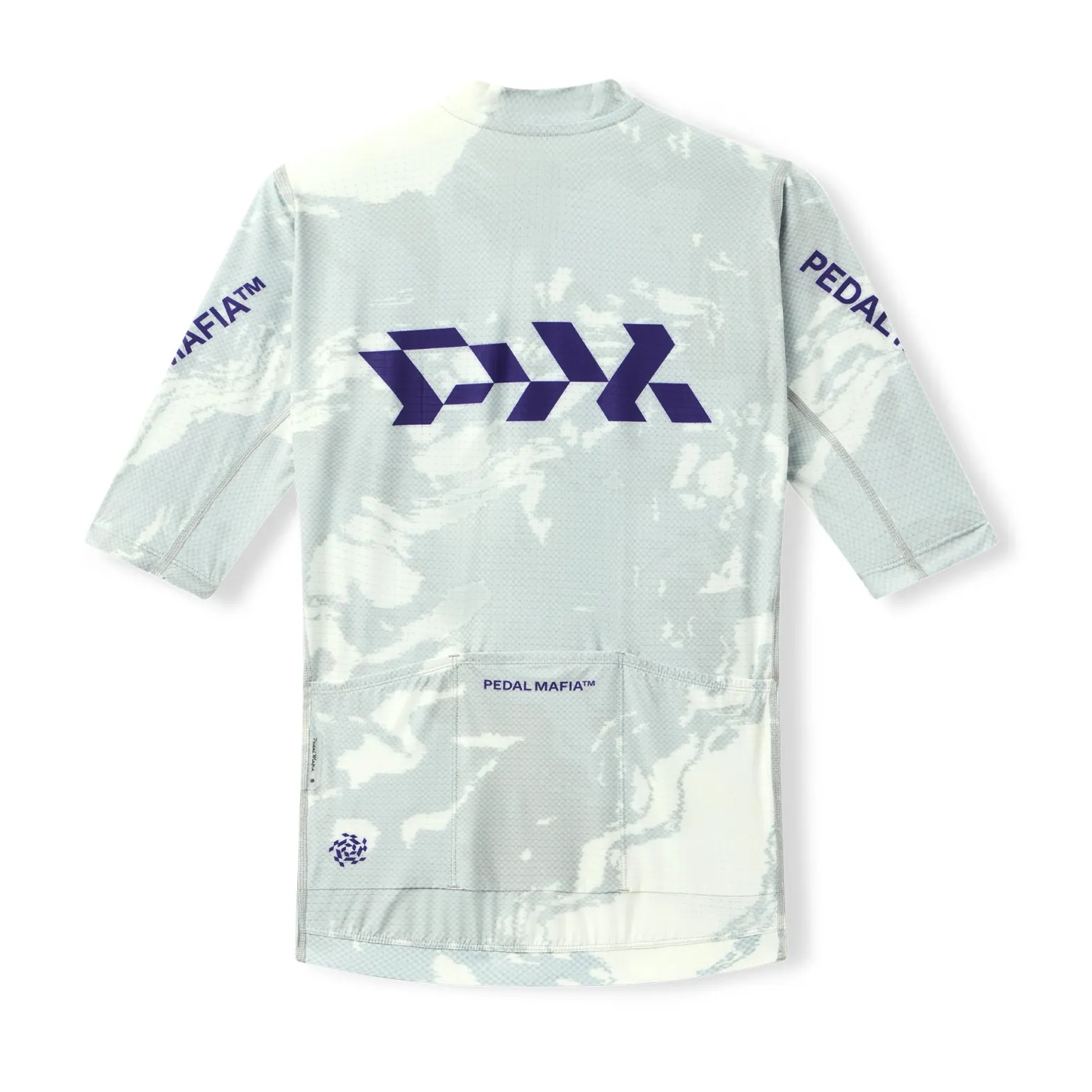Men's Pro Race Jersey Glitch Flow White Noise