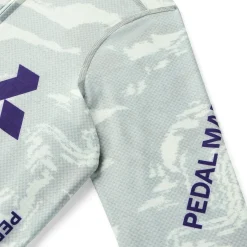 Men's Pro Race Jersey Glitch Flow White Noise