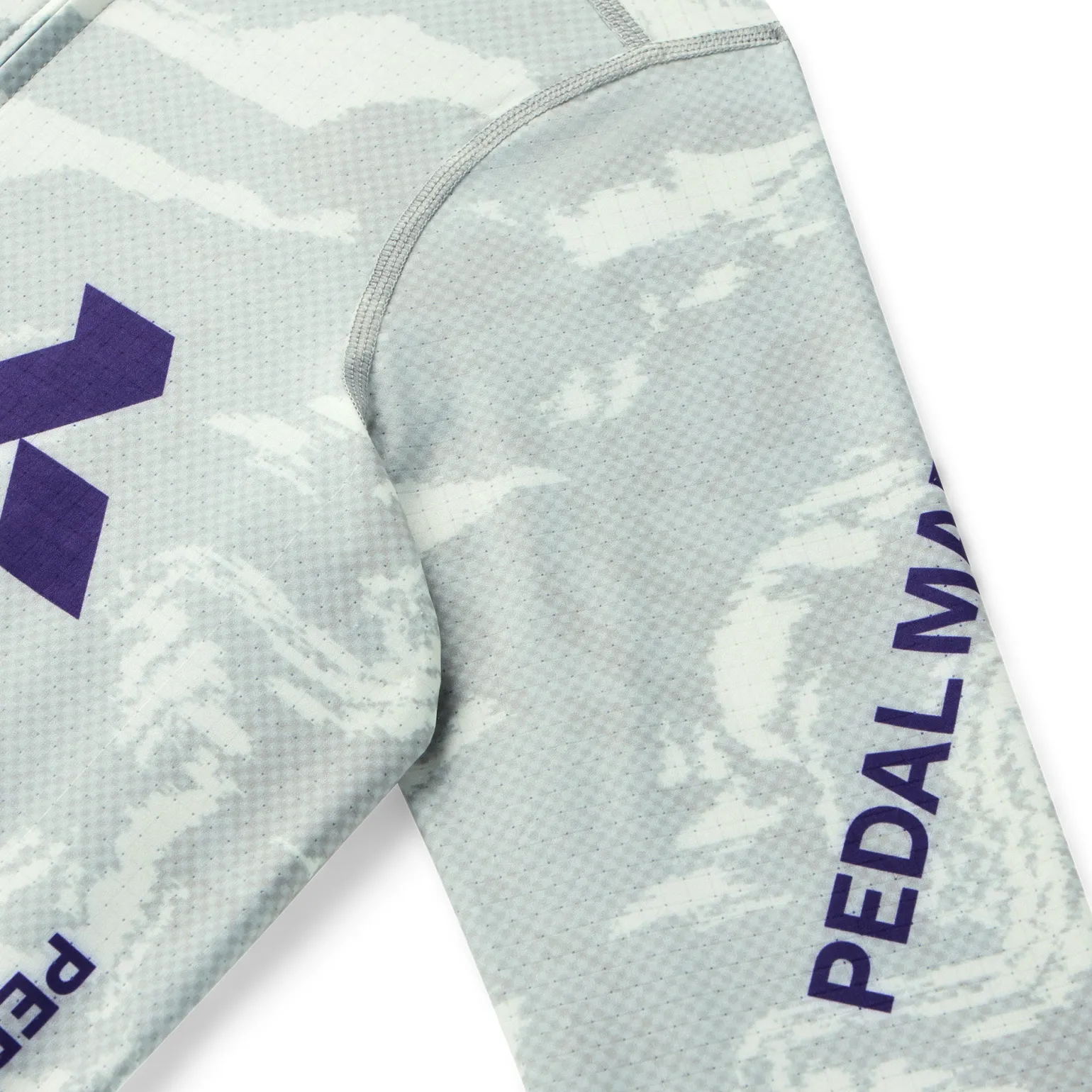 Men's Pro Race Jersey Glitch Flow White Noise