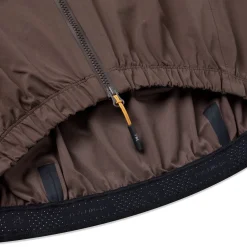 Men's Pro Sympatex Heavy Rain Vest Brown
