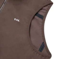 Men's Pro Sympatex Heavy Rain Vest Brown