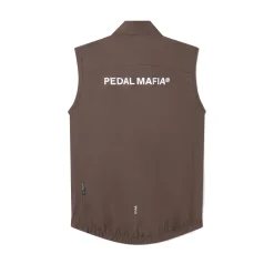 Men's Pro Sympatex Heavy Rain Vest Brown