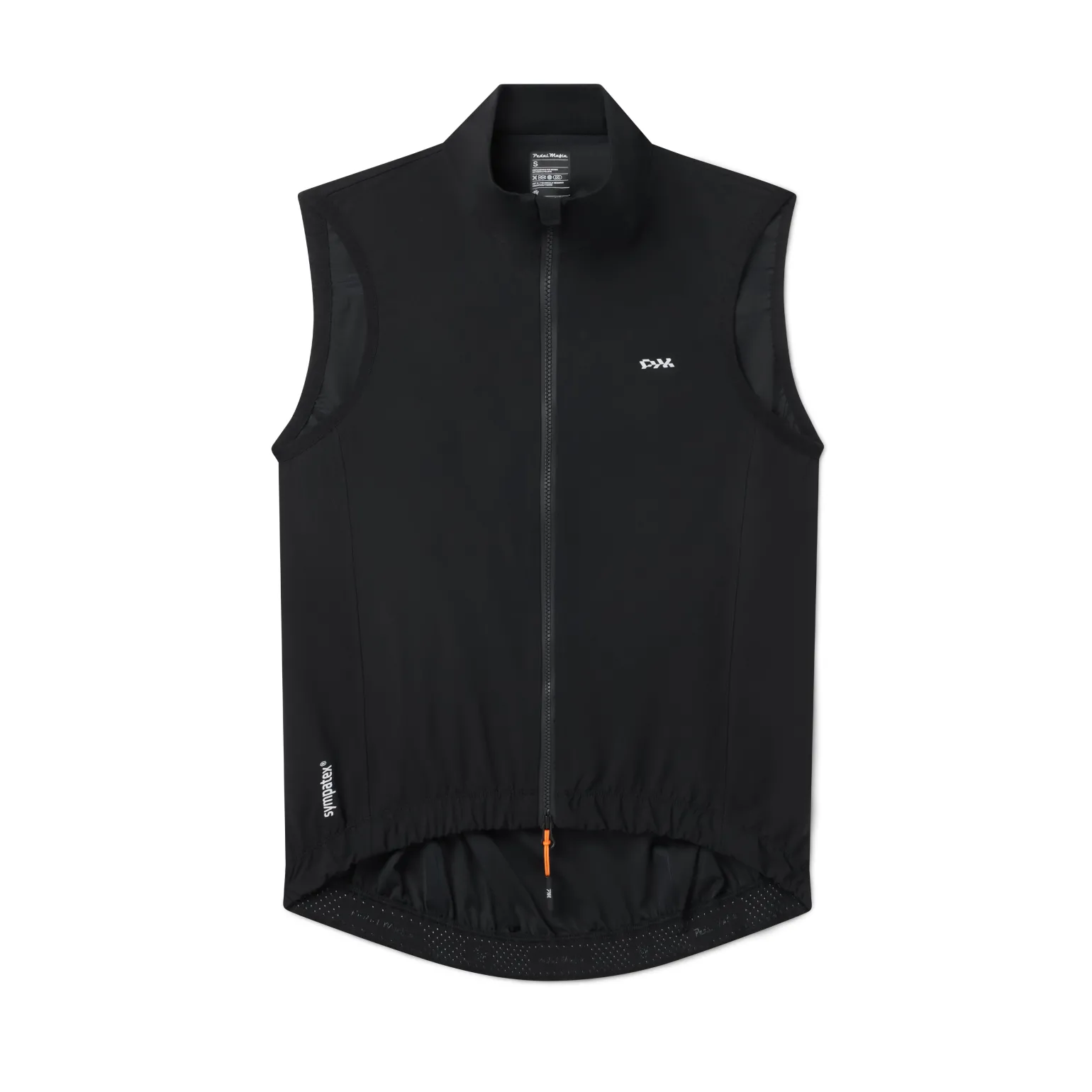 Men's Pro Sympatex Heavy Rain Vest Black