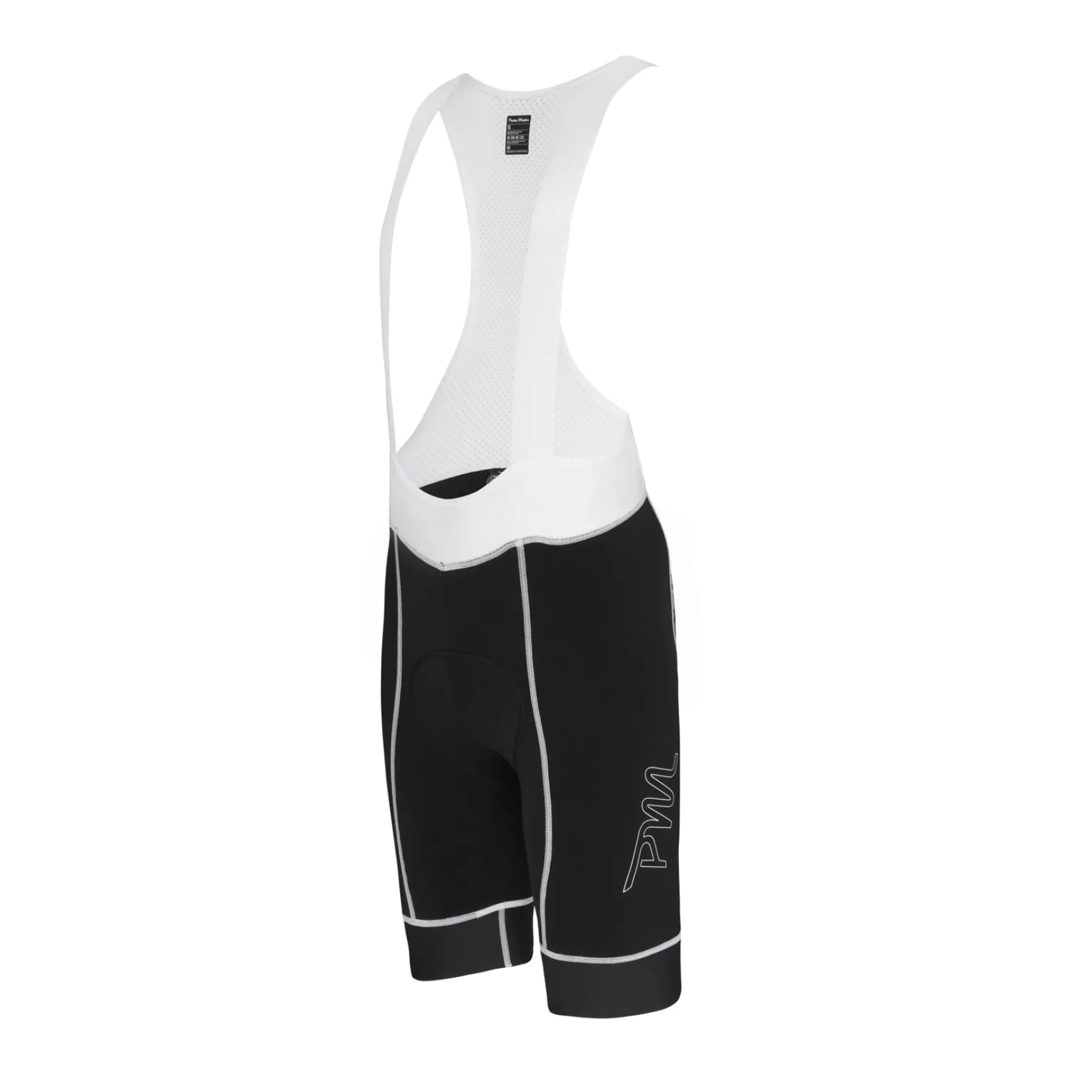 Men's Pro Vapour Bib Black White