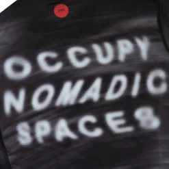 Nomadic Tech Long Sleeve T Shirt Black Blur