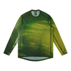 Nomadic Tech Long Sleeve T Shirt Green Blur