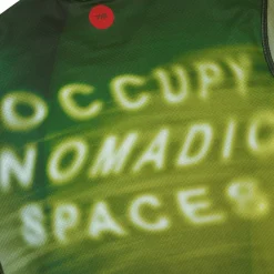 Nomadic Tech Long Sleeve T Shirt Green Blur