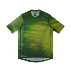 Nomadic Tech Short Sleeve T Shirt Green Blur
