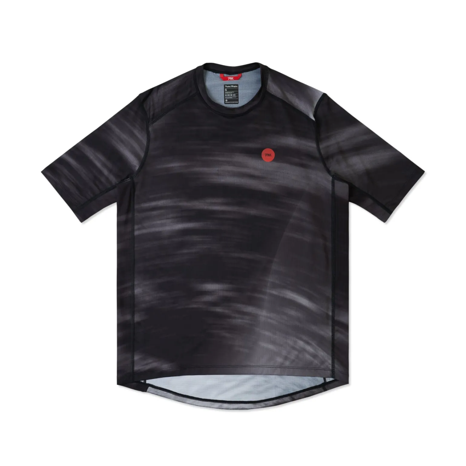 Nomadic Tech Short Sleeve T Shirt Black Blur