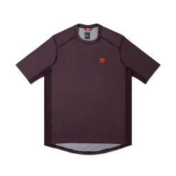 Nomadic Tech Short Sleeve T Shirt Violet Pale Lemon