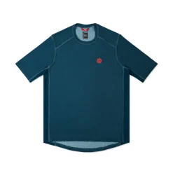 Nomadic Tech Short Sleeve T Shirt Dark Navy Mint