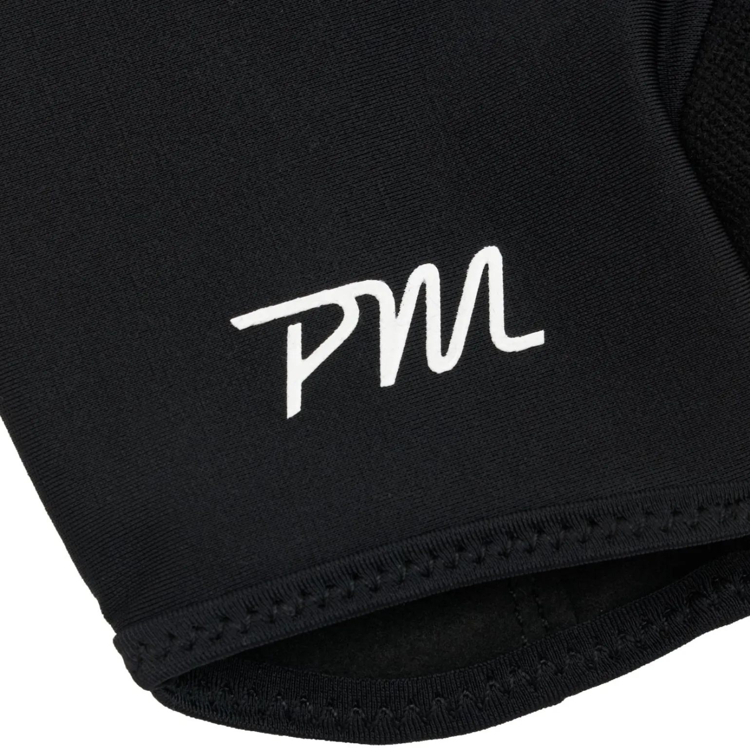 PM Short Finger Glove Black + White
