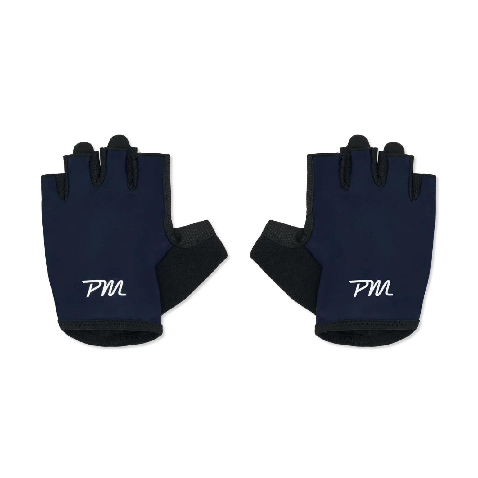 PM Short Finger Glove Navy / White