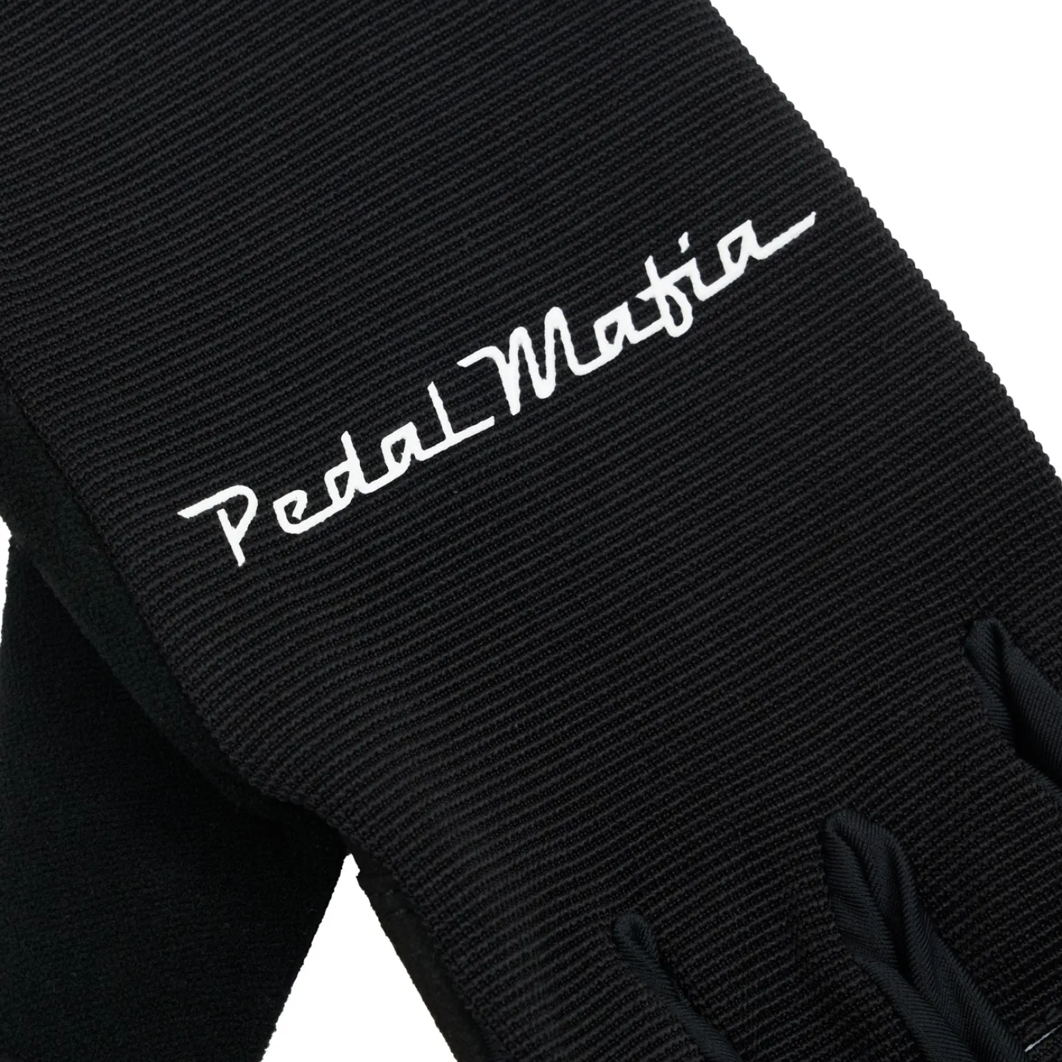 Tech Long Finger Glove Black / White