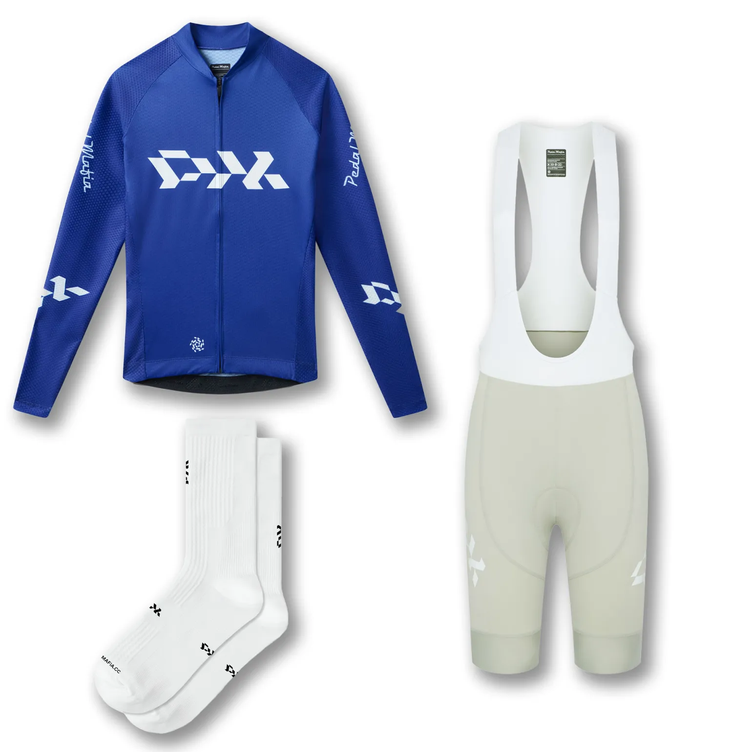 Women's Core Cycling Bundle Royal Blue / Chalk Stone