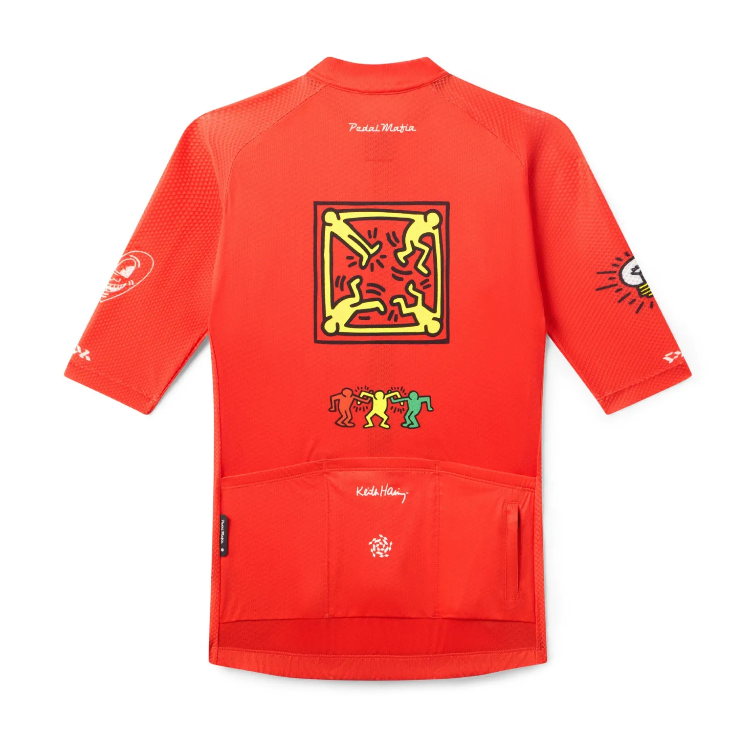 Women's Core Jersey Keith Haring x PM Red