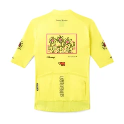 Women's Core Jersey Keith Haring x PM Yellow