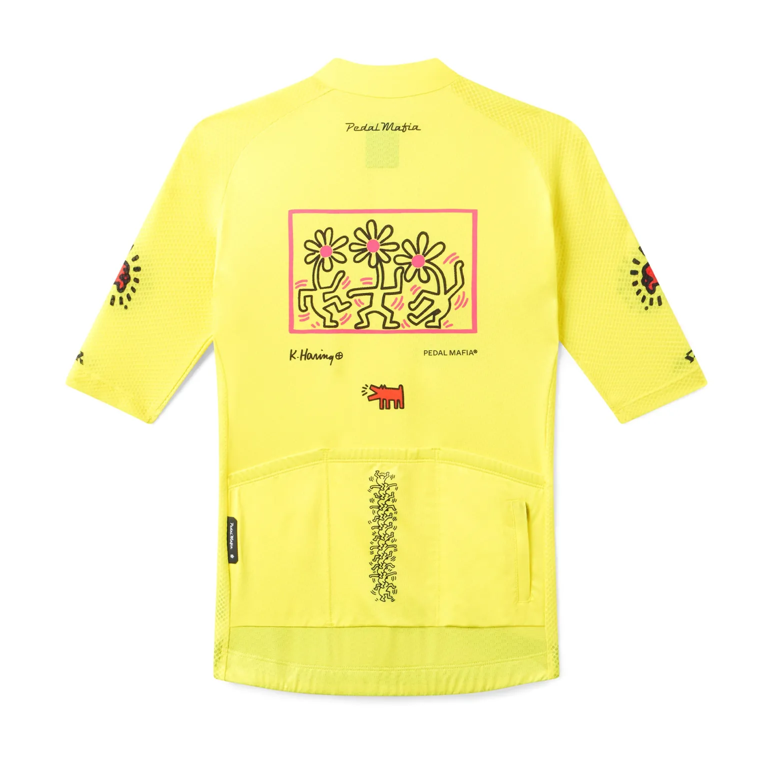 Women's Core Jersey Keith Haring x PM Yellow