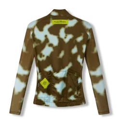 Women's Core Long Sleeve Jersey Marble Dark Brown