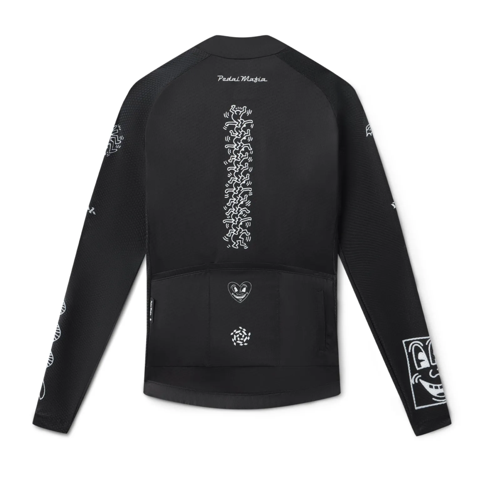 Women's Core Long Sleeve Jersey Keith Haring x PM Black