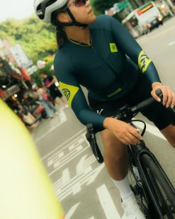 Women's Core Long Sleeve Jersey VIS Emerald