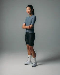 Women's Pro Delta Bibshort Black