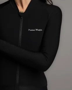 Women's Pro Delta Jersey Long Sleeve Black (24)