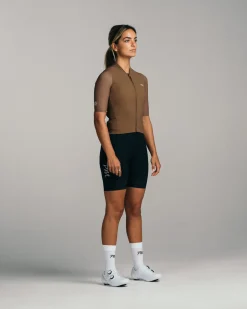 Women's Pro Jersey Brown (25)