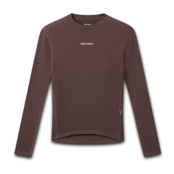 Women's Pro Merino Long Sleeve Base Layer Brown