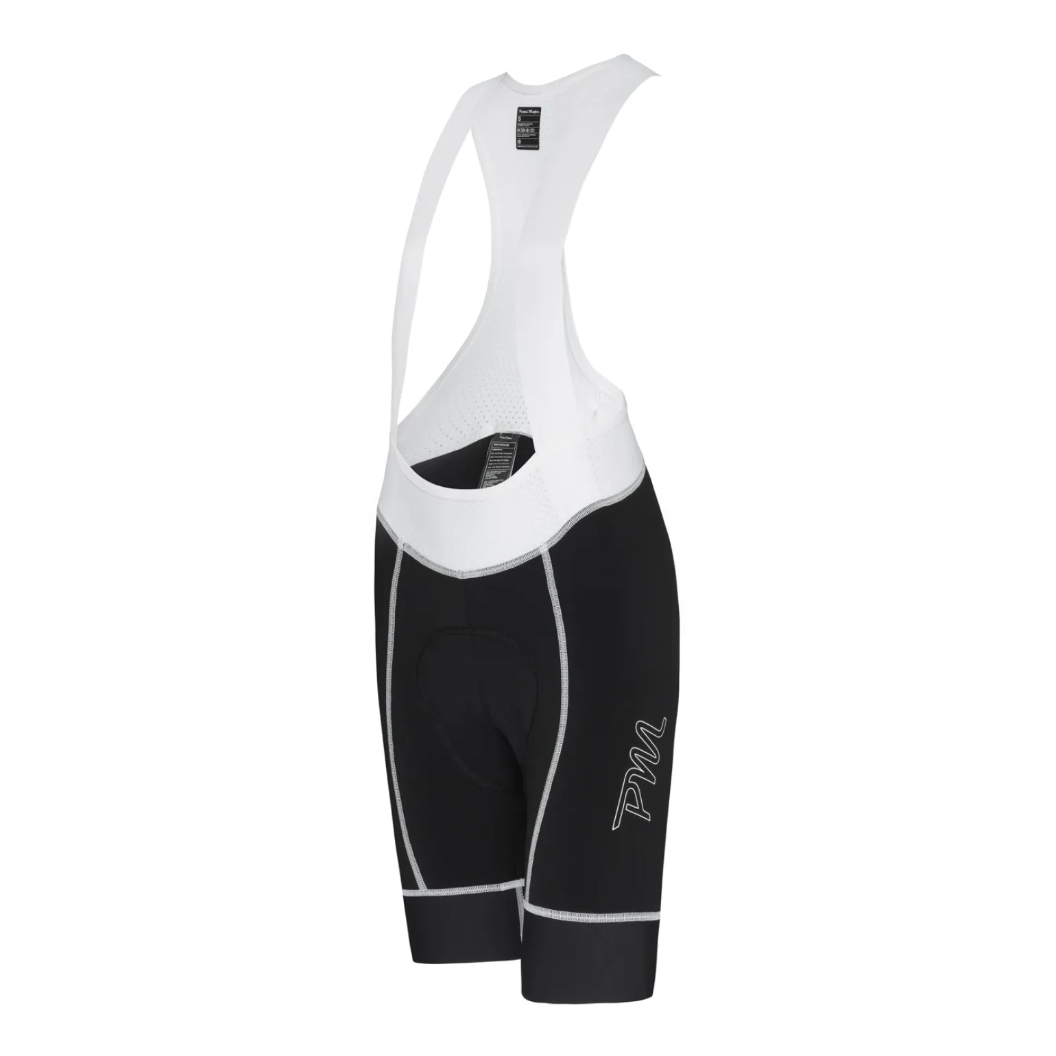 Women's Pro Vapour Bib Black White